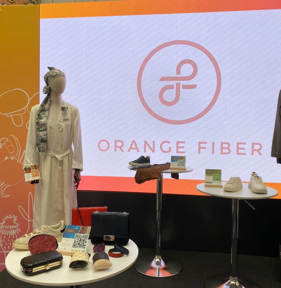 Orange Fiber at FAO World Food Forum 2023 for the Wearable Food Waste